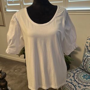 Karl Lagerfeld casual pullover cotton top.